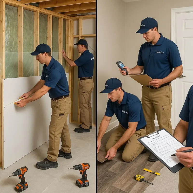 Repairs and Reconstruction process in Mathews, VA