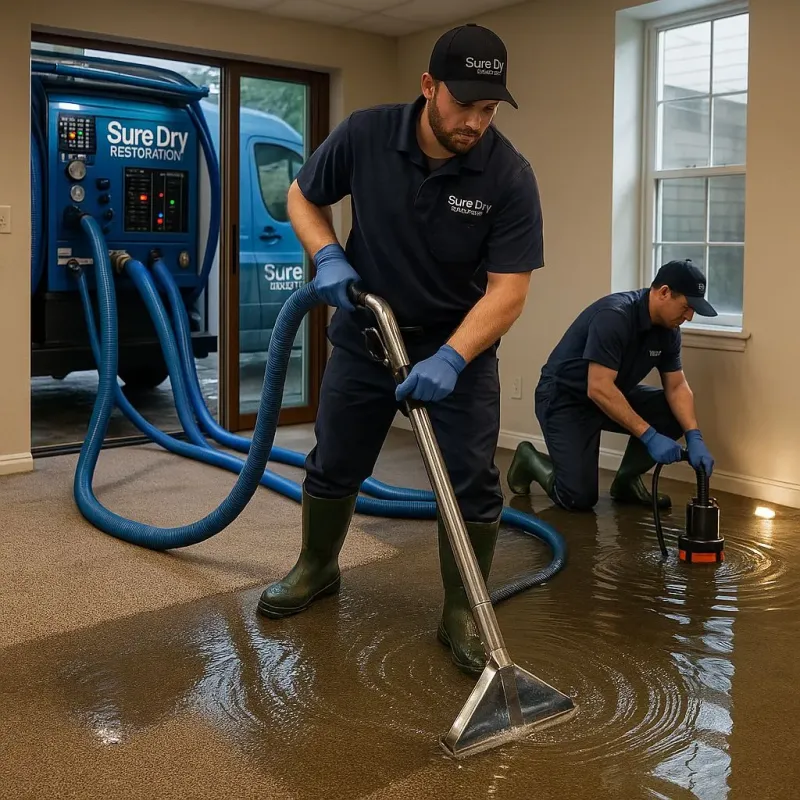 Water Extraction and Removal process in Mathews, VA